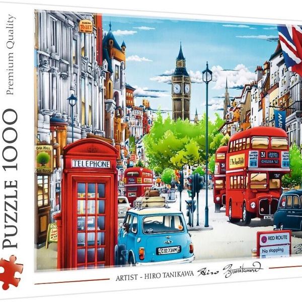 Puzzle 1000 pcs London Street - TREFL