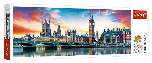 Puzzle 500 Panorama Palácio de Westminster e Big Ben