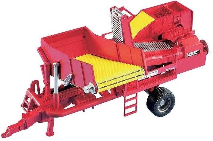 Grimme SE 75 - 30 Arrancador de batatas c/ batatas - BRUDER