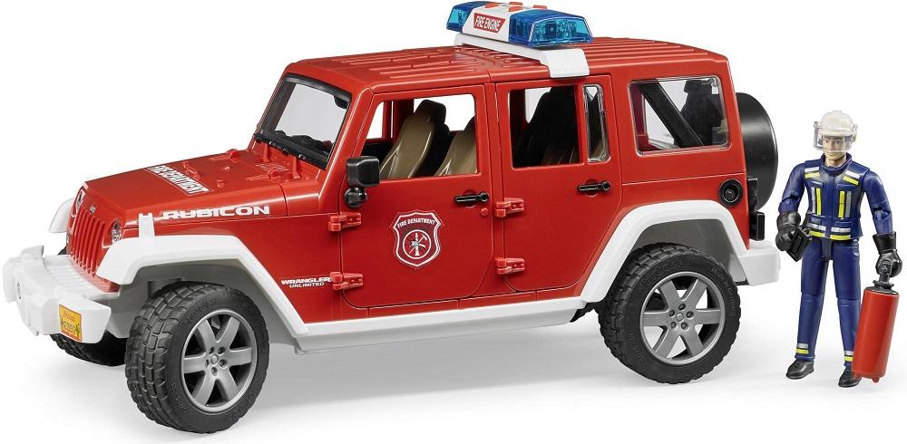 Jeep Wrangler Unlimited Rubicon Bombeiros - BRUDER