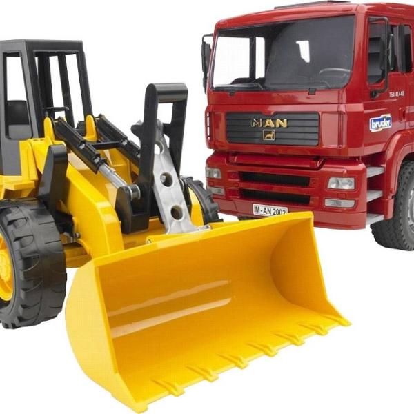 MAN TGA Camião Construção c/ Carregadora Articulada FR 130