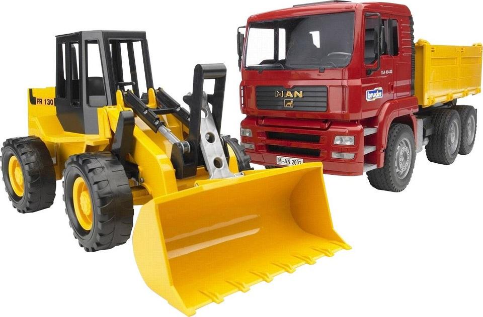 MAN TGA Camião Construção c/ Carregadora Articulada FR 130