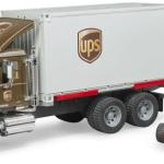 Camião MACK Granite UPS c/ Porta - Paletes - BRUDER