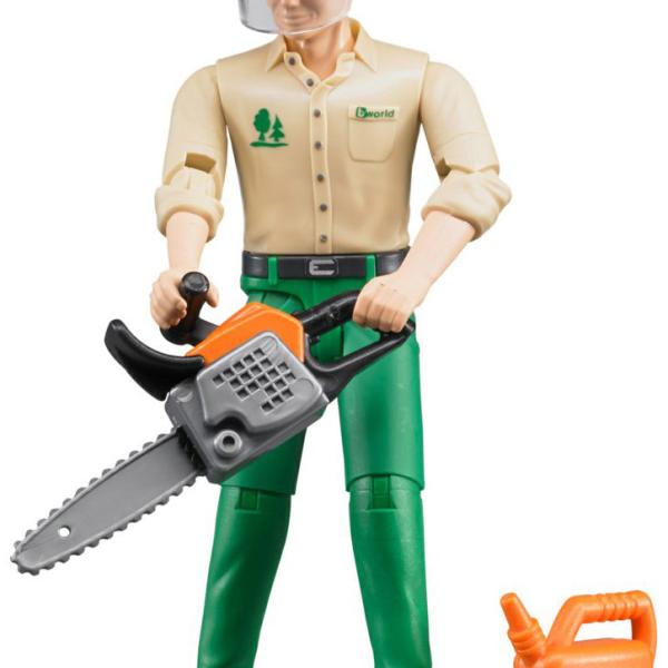 Figura Trabalhador Florestal - BRUDER