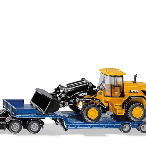 Camião MAN truck c/ reboque e Escavadora JCB