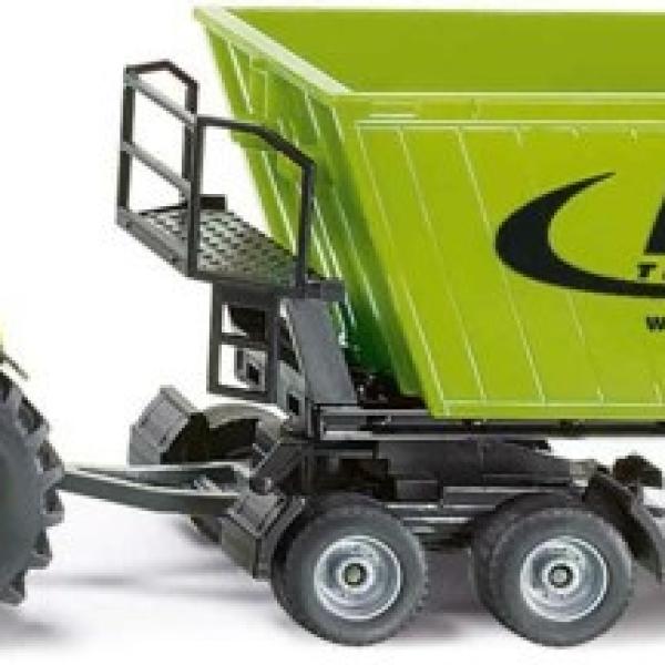 Tractor New Holland com Carregador Frontal e Reboque - SIKU