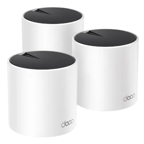 Pack 3x Access Point AX3000 Deco Dual - band (2,4 GHz / 5 GHz) - TP - LINK