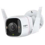 Câmara de Vigilância IP Tapo C325WB Exterior IP66 2K QHD ColorPro (Branco) - TP - LINK