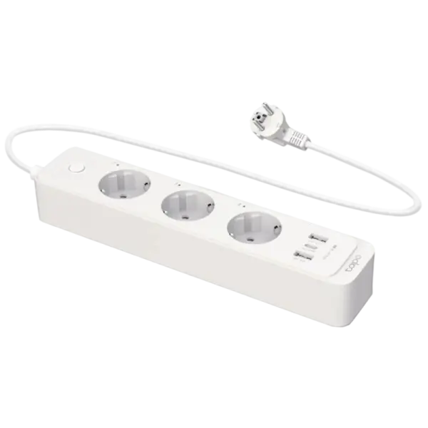Extensão Tripla Smart Wi - Fi c/ 3 Portas USB (1,5 mts) - TP - LINK