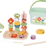 Cestinha Madeira Jardim 34 pcs 3+ - WOODEN TOYS