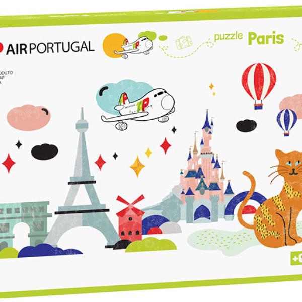 Puzzle Junior Paris 100 pcs 6+ - TAP
