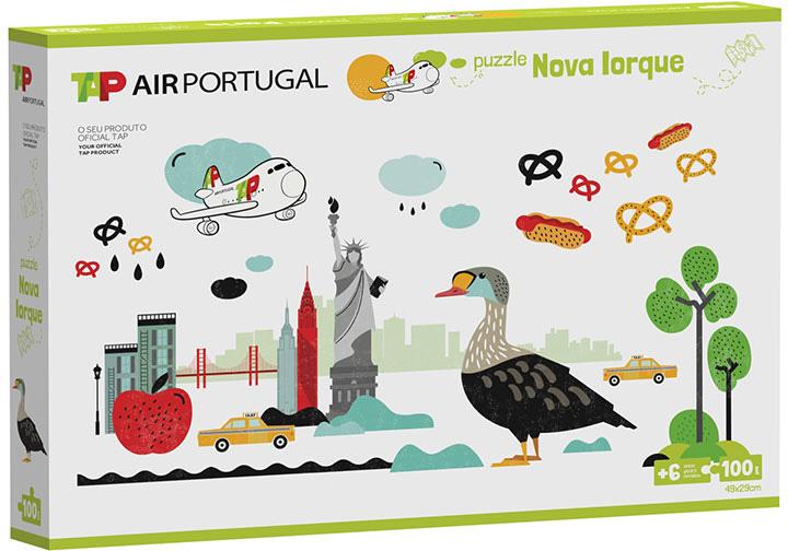 Puzzle Junior Nova Iorque 100 pcs 6+ - TAP