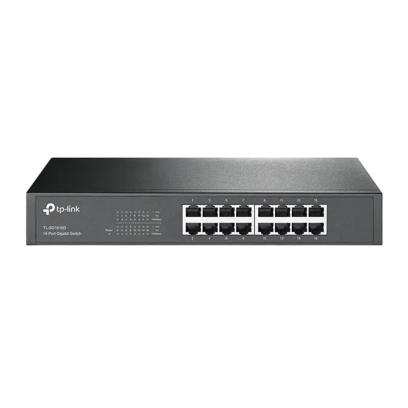 Switch de Rack 19 16P GIGABIT 10/100/1000Mbps - TP - LINK
