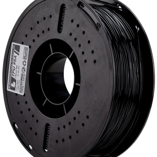 Filamento de Impressão 3D TPU 1,75mm 1Kg (Preto) - ELEGOO