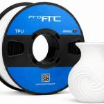 Filamento de Impressão 3D TPU 1,75mm 1Kg (Branco) - ProFTC