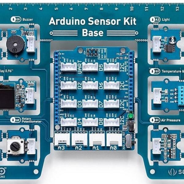 Kit de Iniciação de Sensores c/ 10 Sensores e 12 Projetos - ARDUINO