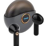 Auriculares Snail Bluetooth (Cinza/Preto) - TOOQ