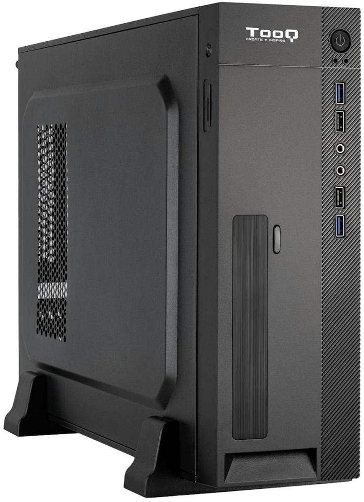 Caixa Slim Micro - ATX c/ Fonte Alimentação 500W + Leitor de Cartões + 2x USB 3.0 (Preto) - TOOQ