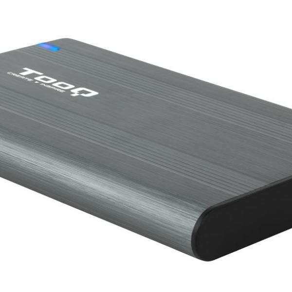 Caixa Externa p/ Disco Rígido HDD/SSD 2.5 (Cinzento) - TOOQ