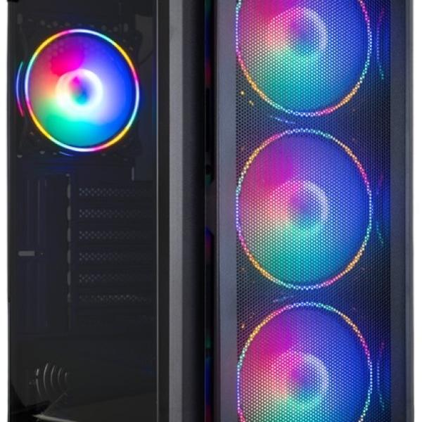 Caixa de PC Gaming Ragnärok Midi Tower (Preto) - TooQ