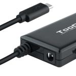Cabo Adaptador USB - C - SATA HDD/SSD 2.5 e 3.5 c/ Fonte de Alimentação (Preto) - TOOQ
