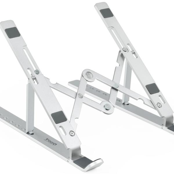 Suporte de Elevação p/ Monitor/Tablets/Livros (Prateado) - TooQ