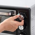 Mini Forno 16L 1400W com 3 Modos de Aquecimento Temperatura até 230°C Temporizador 60 Minutos 44x32x28,1 cm Prata