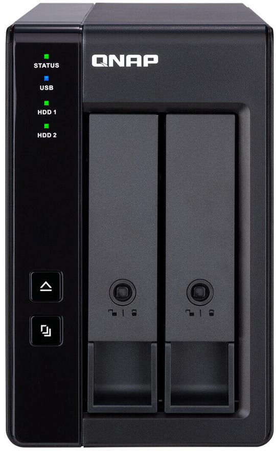 Compartimento HDD/SSD TR - 002 2 Baías USB Type - C - QNAP - Recondicionado