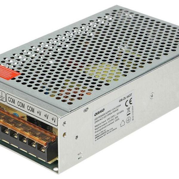 Fonte Alimentação Comutada 12VDC 250W 20A