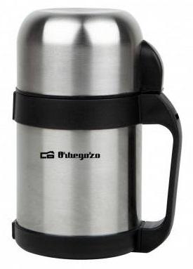 Termo Aço Inox p/ Liquidos e Sólidos (1L) - ORBEGOZO