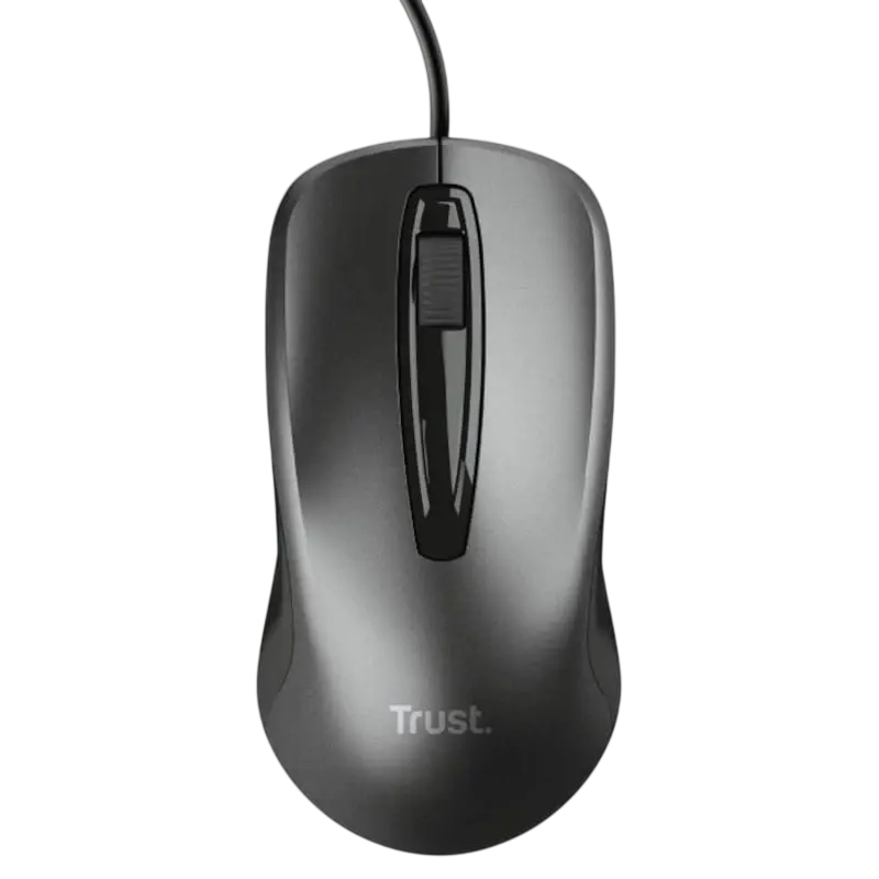 Rato Óptico USB 1200 DPI (Preto) - TRUST