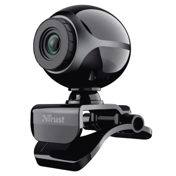 Webcam Exis USB 0.3Mpx (Preto) - TRUST