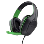 Auscultadores Headset Gaming GXT 415X Zirox (Preto/Verde) - TRUST