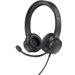 Auscultadores Headset USB - A HS - 201 (Preto) - TRUST