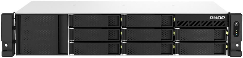 NAS p/ Rack (2U) TS - 873AEU - 4G Ethernet LAN (Preto) - QNAP