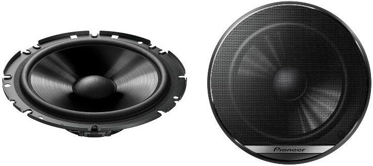 Colunas Auto de 2 Vias Separadas 6,5 300W (Preto) - PIONEER