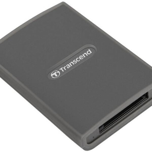 Leitor de Cartões RDE2 USB 3.2 Gen 2 (Cinzento) - TRANSCEND