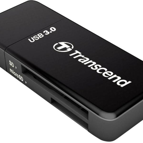 Leitor de Cartões USB 3.2 RDF5 (Preto) - TRANSCEND