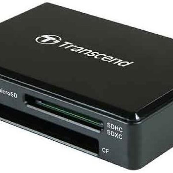 Leitor de Cartões RDF8 Micro - USB (Preto) - TRANSCEND