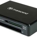 Leitor de Cartões RDF8 Micro - USB (Preto) - TRANSCEND