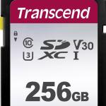 Cartão de Memória 256GB SDXC 300S Class 10 UHS - I - TRANSCEND