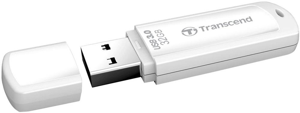 Pen Drive JetFlash Elite 730 32GB USB 3.0 (Branco) - TRANSCEND