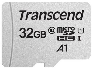 Cartão de Memória 32GB Micro SDHC 300S - A Class 10 UHS - I - TRANSCEND