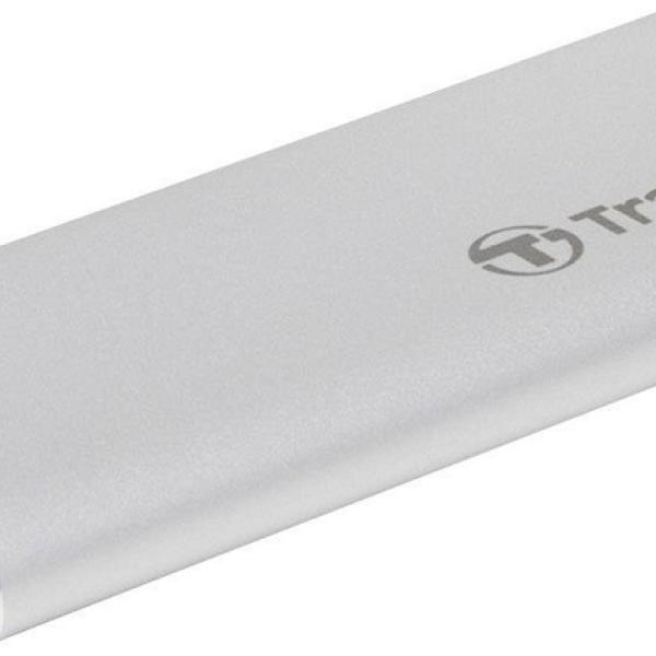 Disco Externo SSD ESD240C 480GB (Prateado) - TRANSCEND