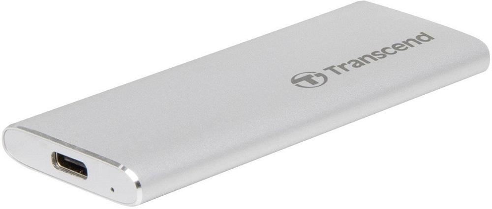 Disco Externo SSD ESD240C 480GB (Prateado) - TRANSCEND