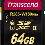 Cartão de Memória 64GB SDXC 700S Class 10 UHS - I - TRANSCEND