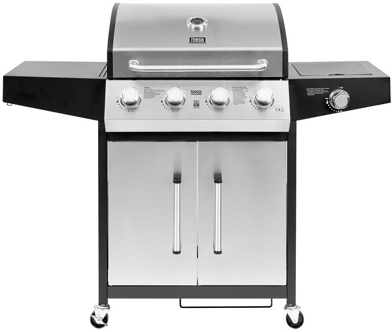 Grelhador Móvel a Gás BBQ 5007 Master p/ Churrasco + 1 Zona Fogão - TEESA