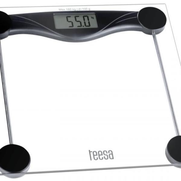 Balança Digital de Banho (180Kg) Vidro - TEESA