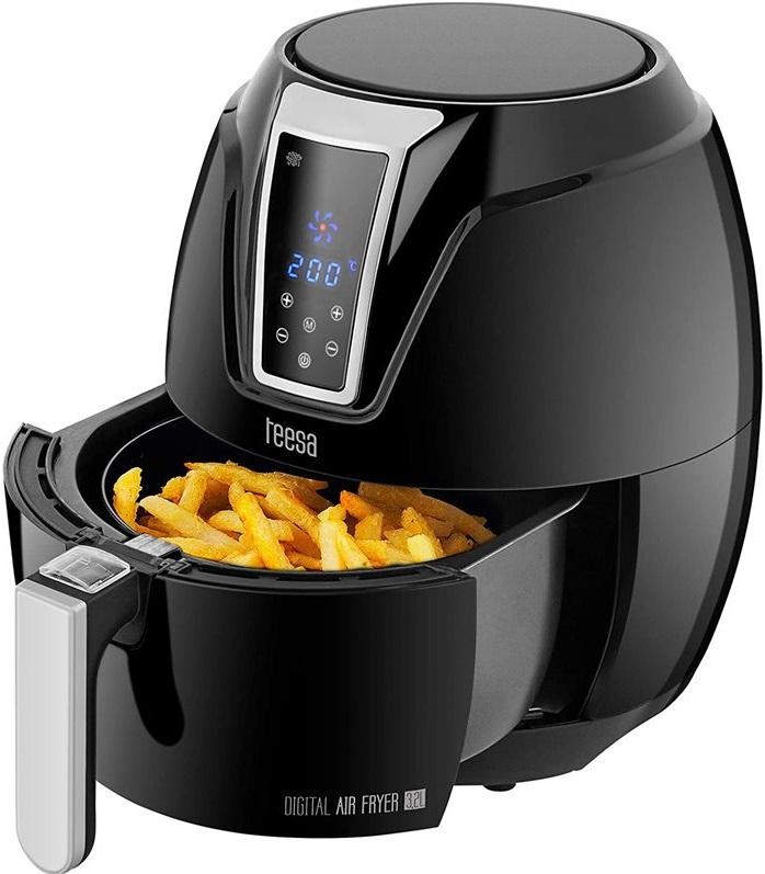 Fritadeira a Ar 3.2L 1400W (Preto) - TEESA