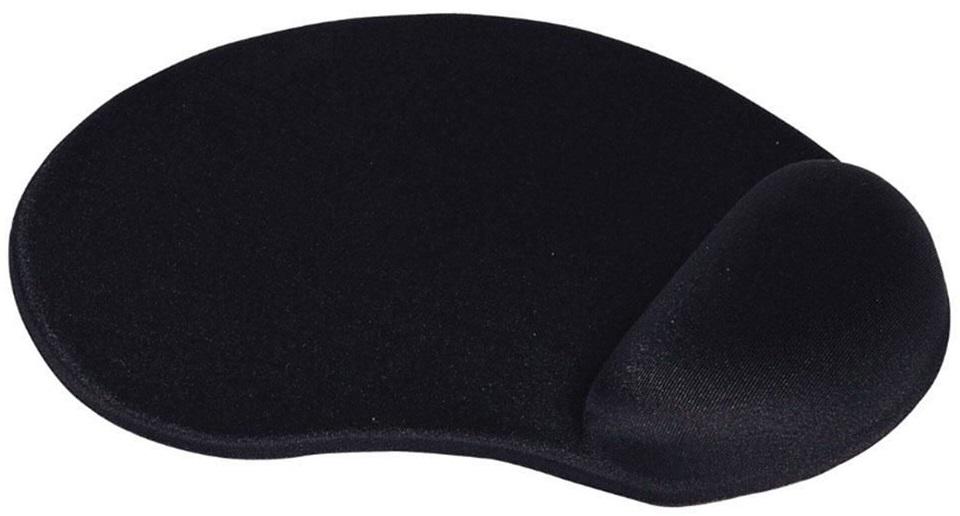 Tapete Rato Ergonômico TSED100N c/ Descanso de Pulso em Gel (Preto) - TNB